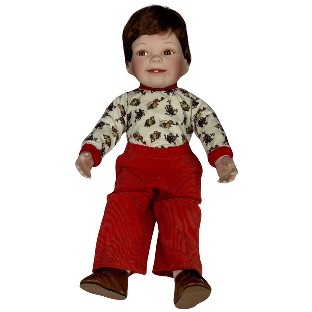 Looney Tunes Ashton Drake's Little Tornado Porcelain Themed Doll Classic Vintage